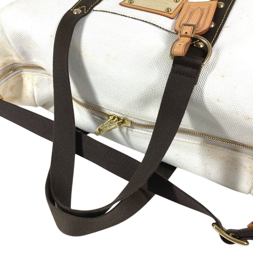 LOUIS VUITTON M40030 Antigua Sac Weekend 2-Way Bag, Shoulder Tote Boston Canv... - Picture 8 of 16